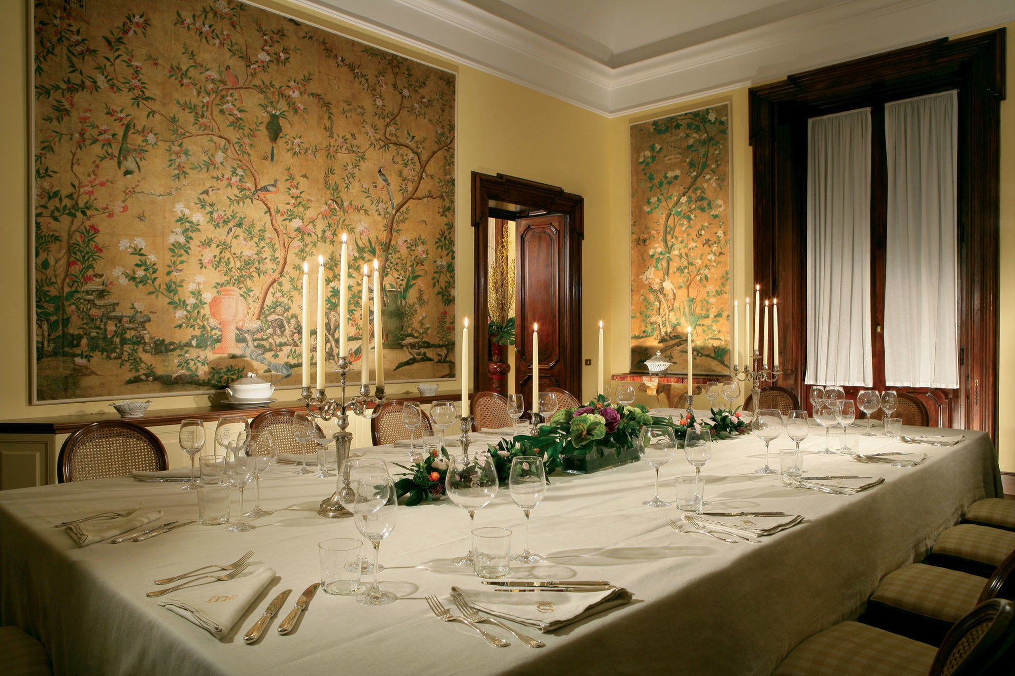 Villa Spalletti Trivelli - Small Luxury Hotels Of The World Rome Restoran gambar